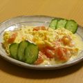 もんしゅしゅ's cooksnap of when they made 夏の朝にさっぱり・トマトオムレツ.