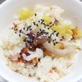 ｴﾏﾕﾗ's cooksnap of when they made 秋香る♪家族が大好きなさつま芋ごはん.