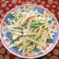 ★しょーこ★'s cooksnap of when they made 大根とハムと胡瓜のマヨだれサラダ.