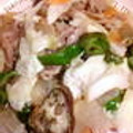 とれいら's cooksnap of when they made mゴーヤと肉のオイマヨ炒め.