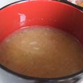 きらり流れ星's cooksnap of when they made なめこのみぞれ味噌汁.