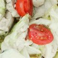 ひなひびももしょう's cooksnap of when they made 鶏もも肉ときゅうりの塩こんぶ和え.