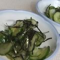 きらり流れ星's cooksnap of when they made きゅうりと味のりの和物.