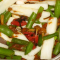 toshiebaba's cooksnap of when they made なめこと長芋の塩昆布和え.