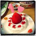 げんたままちゃん's cooksnap of when they made 一歳のお誕生日ケーキ☆.