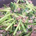 yucurry's cooksnap of when they made 小松菜のツナしらす和え*。*.