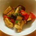 ゆみこ4組's cooksnap of when they made トマトとナスの和風マリネ.