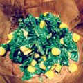 ピロコ30's cooksnap of when they made 塩昆布とツルムラサキのマヨ和え.