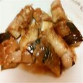 ★ぷにまるる★'s cooksnap of when they made 茄子の豚肉巻きまき♡.