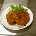 しおちゃん☆☆'s cooksnap of when they made キャベツたっぷり！メンチカツ.