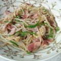 ☆★ライライ★☆'s cooksnap of when they made 簡単美味♡油あげとベーコンのもやし炒め.