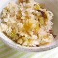 あんのひなめ's cooksnap of when they made さつまいもと塩昆布の炊き込みご飯♪.