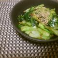 沖田晴喜's cooksnap of when they made ２株ペロリ♪チンゲンサイのコクうま炒め★.
