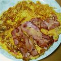 まりベジ's cooksnap of when they made 残ったそうめんDEお好み焼き.