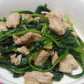 xxさゆんxx's cooksnap of when they made 節約レシピ☆ほうれん草とせせりの中華炒め.
