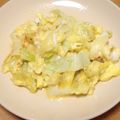 小林えりぽ's cooksnap of when they made 朝ごはん☆ふわふわキャベツの卵焼き♪.