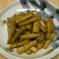 meg115's cooksnap of when they made 牛蒡の醤油煮.