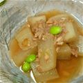 Khirakiko's cooksnap of when they made 大根とツナの生姜煮.