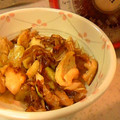 ♥ sora ♥'s cooksnap of when they made 鶏皮と長ネギのおかか炒め♪.