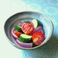 カルン's cooksnap of when they made サッパリ♪中華風浅漬け.