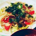 smilemiyo's cooksnap of when they made ざく切りトマトとスライス玉ねぎのサラダ.