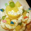 ちにゃる's cooksnap of when they made 誕生日や節句に簡単☆ロールケーキタワー.