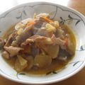 kaorita's cooksnap of when they made 味噌でつくるモツ煮込み.