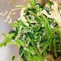 おにかぼちゃ's cooksnap of when they made 小松菜とエノキの塩麹和え.