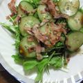 とみとりお's cooksnap of when they made ワインに合う♪水菜サラダ.