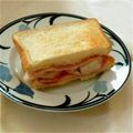shigamama's cooksnap of when they made フルーツホットサンド.