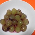 ぽてとＬＬ's cooksnap of when they made ブドウの皮の剥き方.