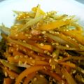 kemi★'s cooksnap of when they made ☆ご飯がすすむ！我が家のきんぴらごぼう☆.