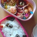 想空Mama's cooksnap of when they made キャラ弁☆たれぱんだ のり弁簡単♪.