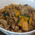 そう＆のん's cooksnap of when they made かぼちゃと豚肉のオイソイ炒め♪.