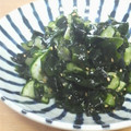 サーフブレイド's cooksnap of when they made **ｷｭｳﾘとﾜｶﾒの和え物**.