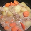 ちゃみ's cooksnap of when they made 豚バラ肉とじゃがいものとろ〜り煮.
