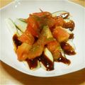 やくがくこうし's cooksnap of when they made ☆水茄子の味噌ガーリックトマトマリネ☆.