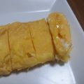 芽夢o's cooksnap of when they made お弁当に♡巻かない★簡単半熟卵焼き！.
