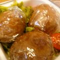 gambee's cooksnap of when they made 焼き肉のたれで肉巻きおにぎり.