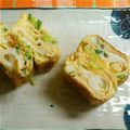 Mike929's cooksnap of when they made ねぎ+マヨ入り玉子焼き.