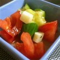 べっきぃ's cooksnap of when they made トマトときゅうりの旨塩サラダ♪.