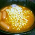 lemonally's cooksnap of when they made 酸っぱ～い。辛ラーメンの食べ方♪.