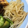 うずまきりんご's cooksnap of when they made つけあわせに♪　もやしのゆずこしょう炒め.