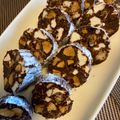 えびすかえら's cooksnap of when they made 簡単＆高見え【チョコサラミ】板チョコ1枚.