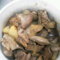 かせぃじん's cooksnap of when they made 甲府風とりモツ煮！貧血予防に.