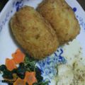 あーちゃん0220's cooksnap of when they made 母の味☆クリームコロッケ.