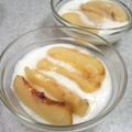 ＲＫまま's cooksnap of when they made ランチにレンチン桃ヨーグルトでダイエット.