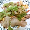 げしみ's cooksnap of when they made ゴーヤ入り。塩昆布野菜炒め.