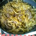 骨折ゼリー's cooksnap of when they made 激ウマ！！ピリっと牛じゃが炒め.
