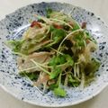 あっこ姉's cooksnap of when they made 豚肉とミョウガ、カイワレの酢味噌和え.